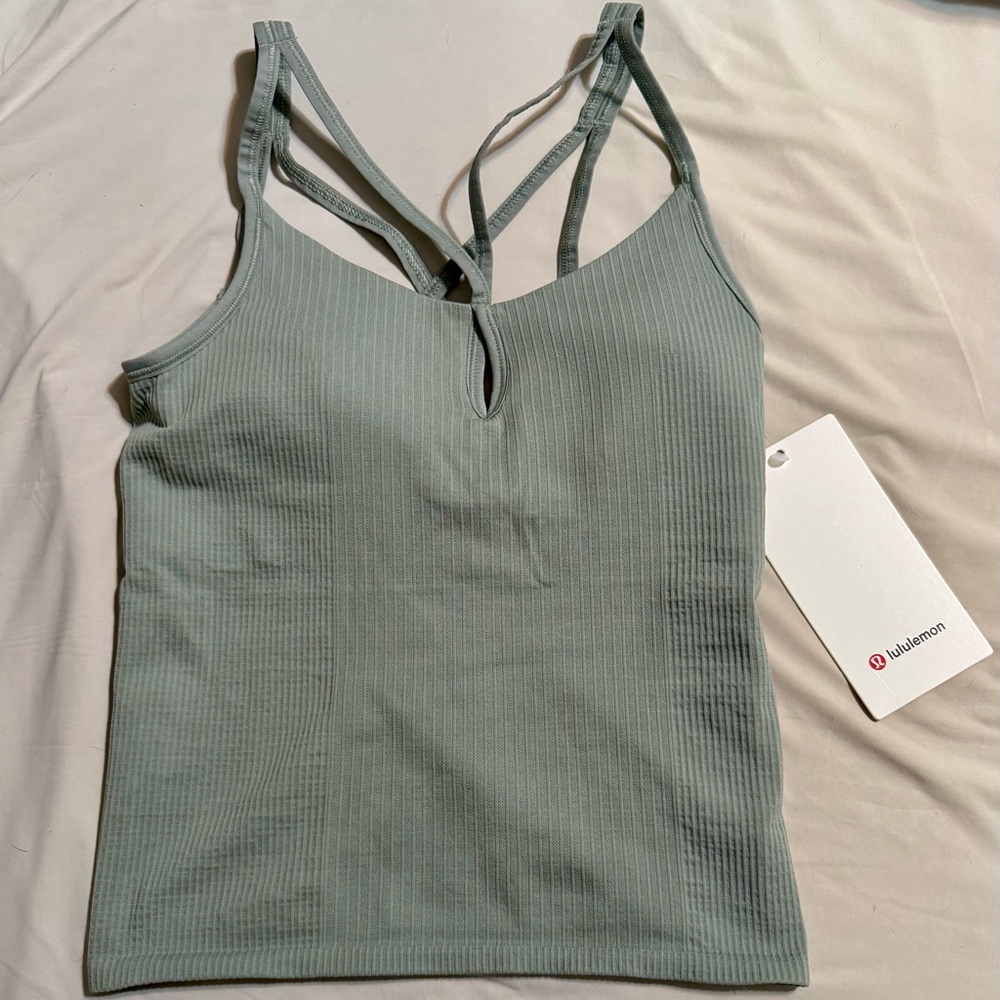 lululemon athletica Light Green Crop Top - Picture 3 of 4